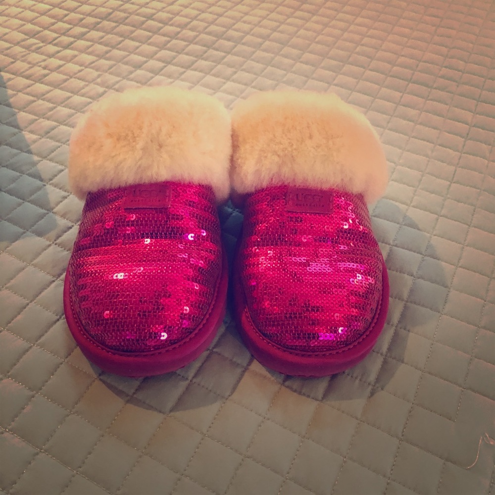 UGG Sequin House shoes.
